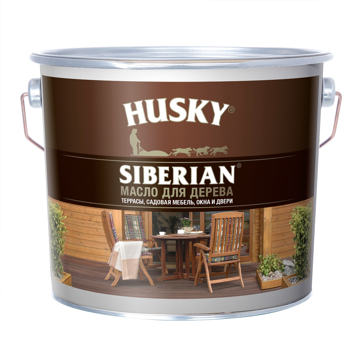 Масло для дерева (2,7л;3шт) Husky Siberian